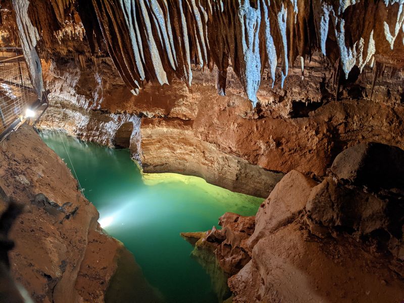 Two “Bottomless” Underground Lakes