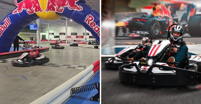 This Arkansas Indoor Kart Track Makes 45 MPH Feel Way Faster Than You’d Believe