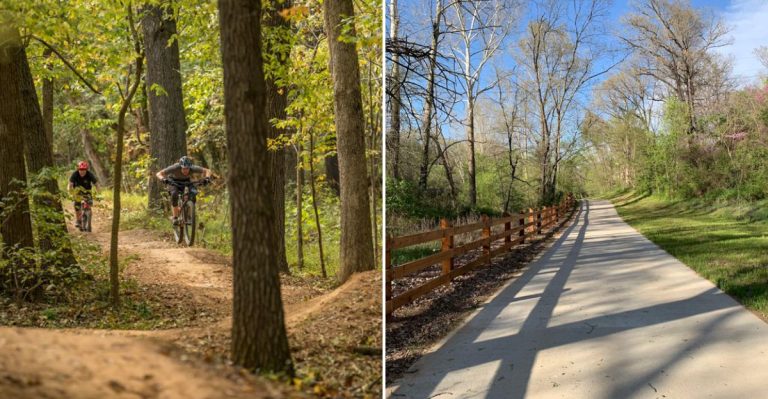 This Arkansas Preserve Combines World-Class Biking With An Unexpectedly Serene Forest Retreat