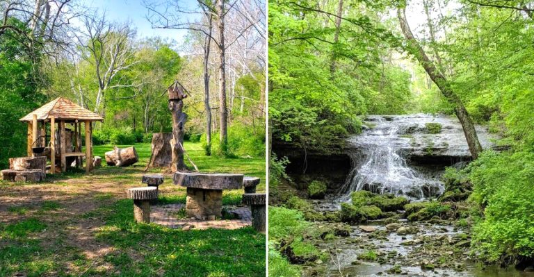 This Beautiful Ohio Park Comes With A Secret Waterfall And A Surprising Past
