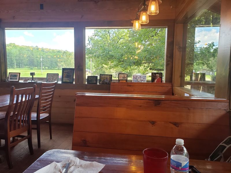 A Riverside Deck Above Clear Ozark Water