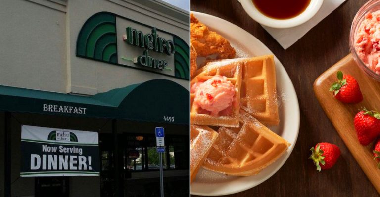 People Drive From All Over Florida For The Waffles At This Legendary Restaurant
