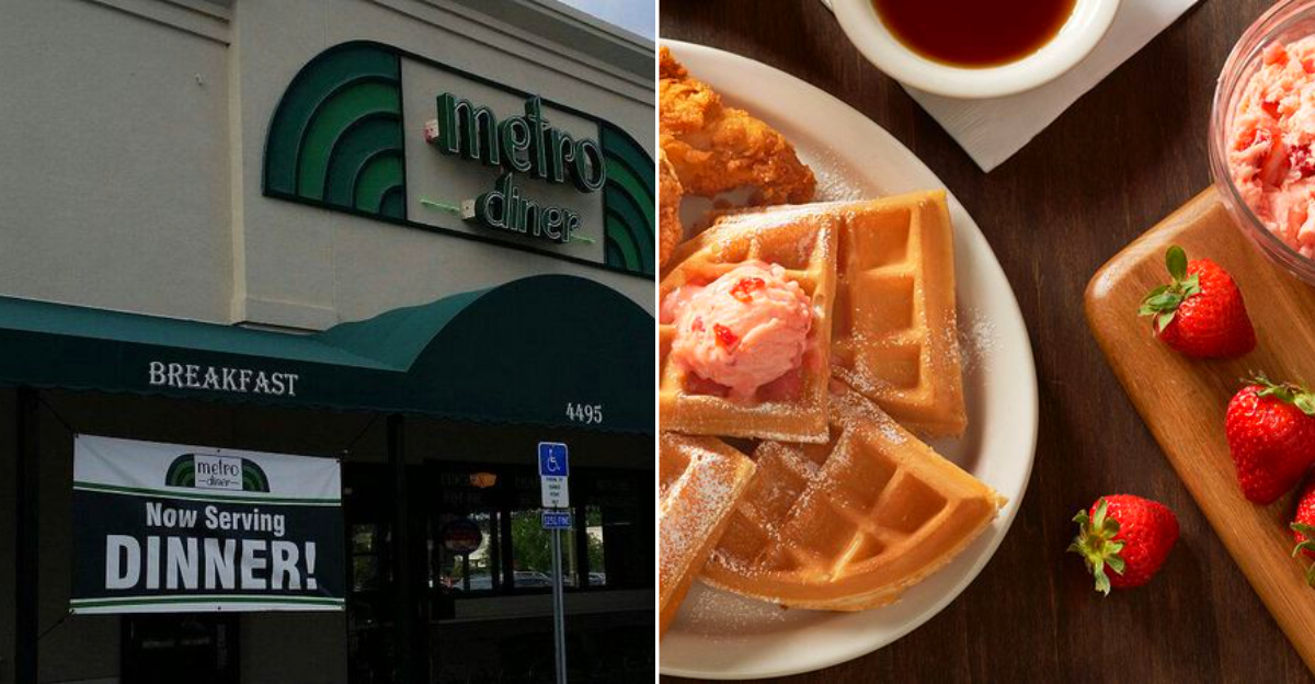 People Drive From All Over Florida For The Waffles At This Legendary Restaurant
