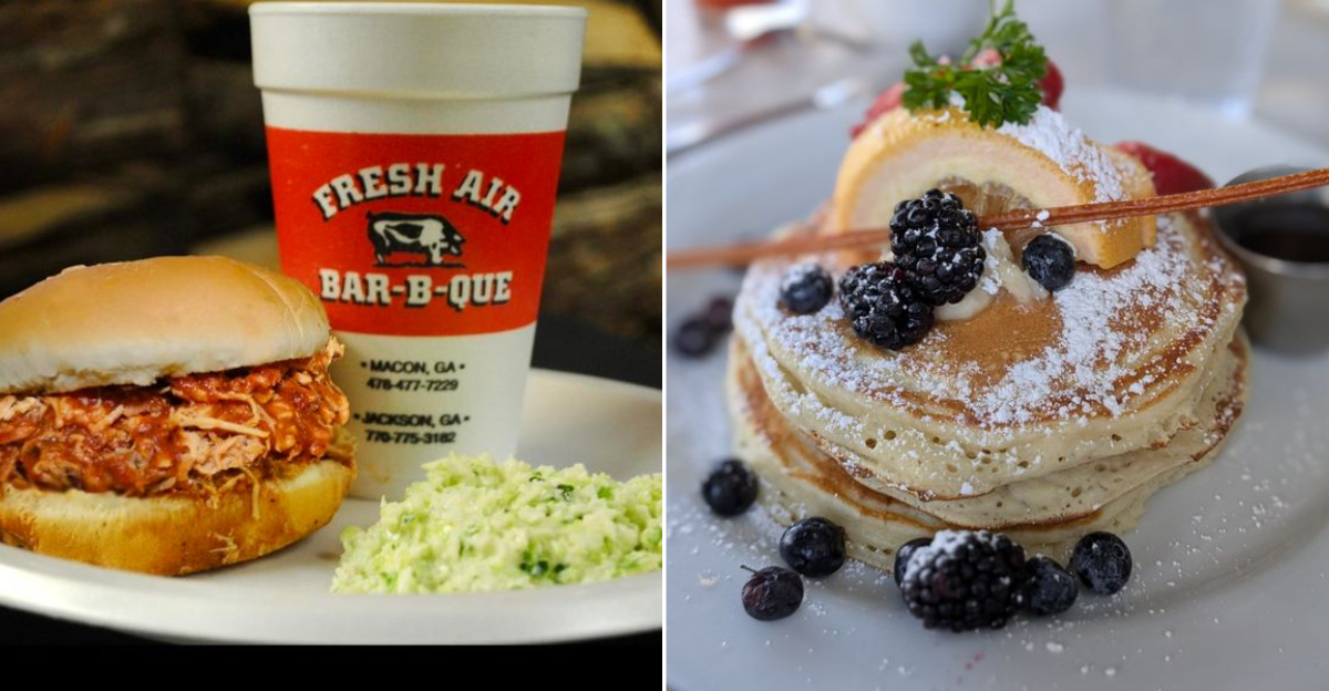 This Iconic Georgia Drive-In Still Piles BBQ Sandwiches High Just Like It Always Has