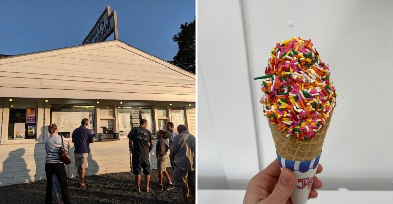 This Beloved Maine Ice Cream Spot Has Been A Summer Favorite Since 1951