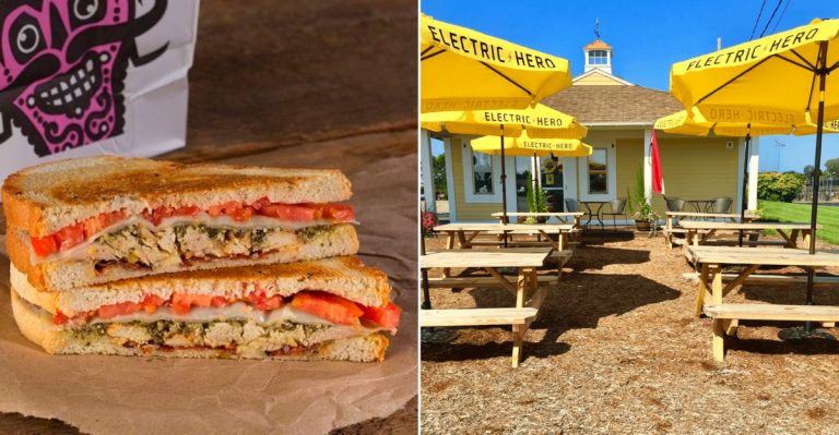 Electric Hero Holland and their famous sandwich