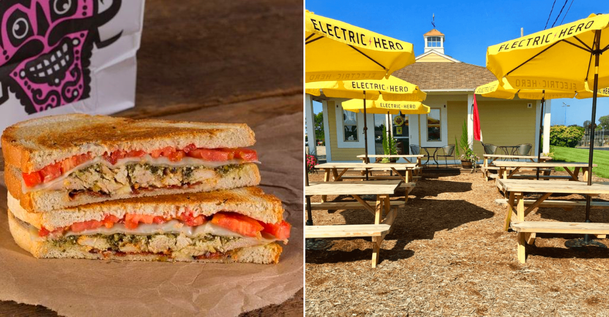 Electric Hero Holland and their famous sandwich