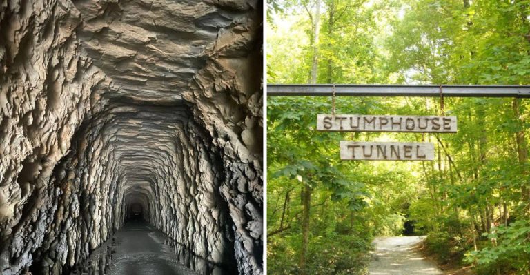 This Blue Ridge Trail In South Carolina Leads To Ghost Tunnels