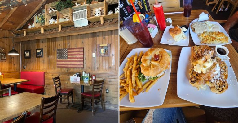 This Cafe In Pinetop, Arizona Is Serving Up Pancakes, Bacon, And Small-Town Hospitality In Giant Portions