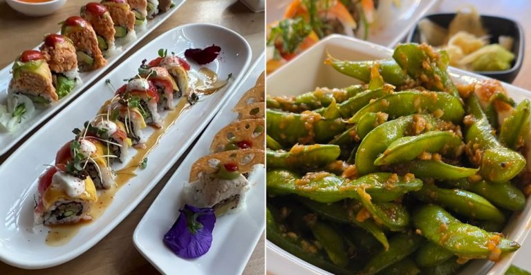 This California Vegan Sushi Bar Turns A California Roll Into Something Totally New