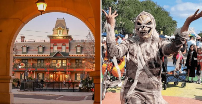 This Charming Florida Main Street Transforms Into A Halloween Festival Every Year