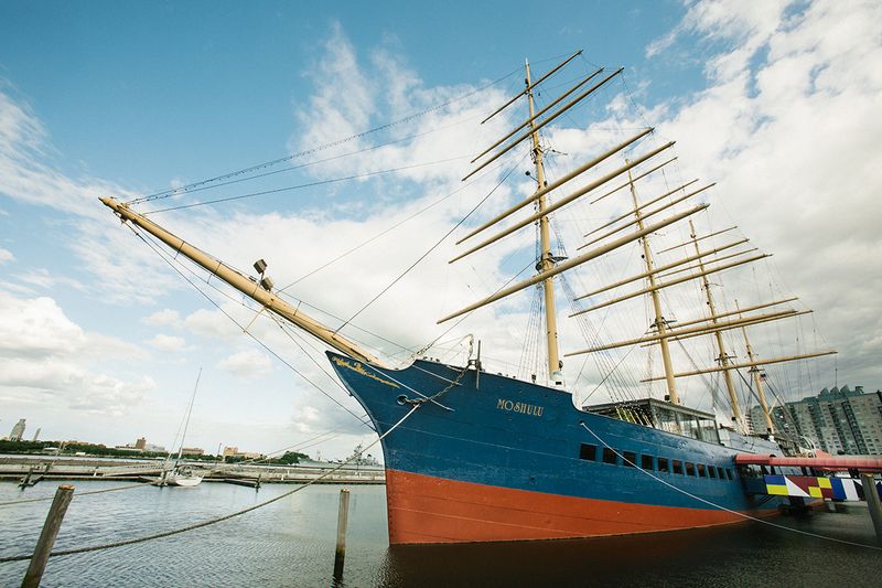 It Is Literally A Floating Restaurant On A Historic Ship