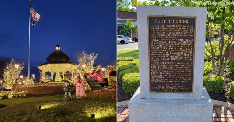 This Charming Pennsylvania Town Still Glows With Old-Fashioned Gaslights