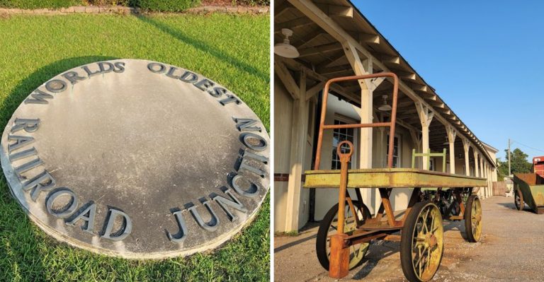 This Charming South Carolina Town Has The Oldest Railroad Junction In The World