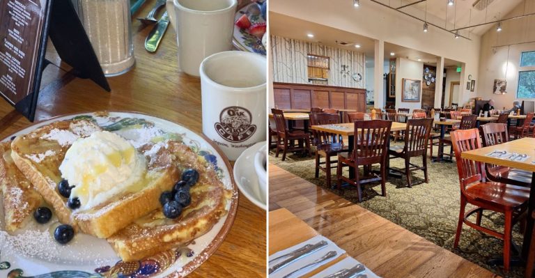 This Charming Washington Cafe Serves French Toast That Is Out-Of-This-World Delicious
