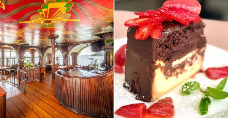 This Classic California Restaurant Serves A Legendary Fantasy Cake Loved Statewide