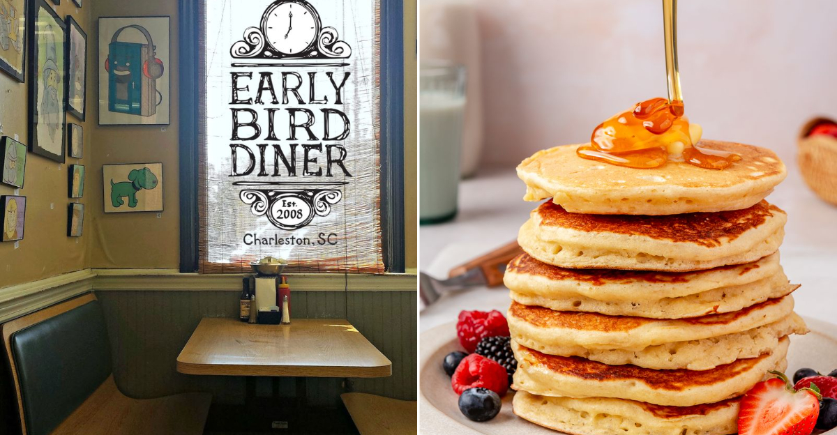 The Best Pancakes In South Carolina Are Hiding Inside This Old-Fashioned Local Diner