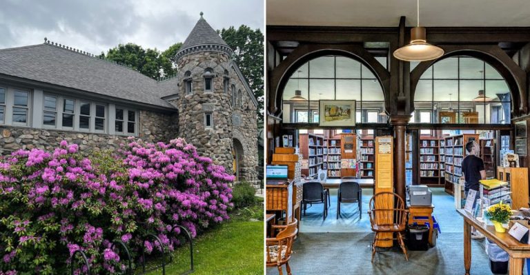 This Coastal Maine Library Feels Like Something Out Of A Fairytale