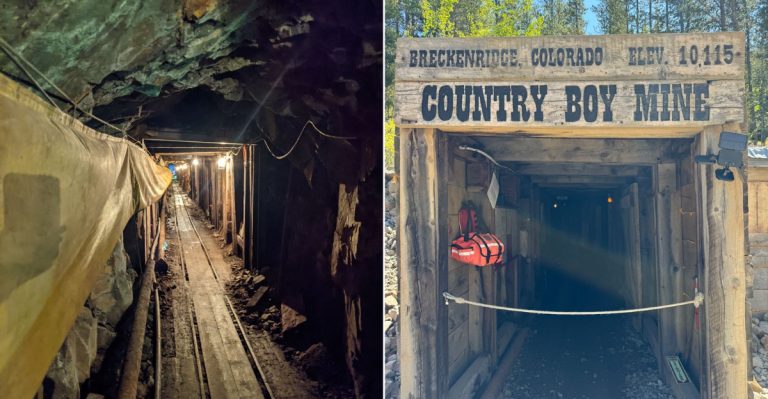 This Colorado Gold Mine Lets You Strike Gold 1,000 Feet Underground