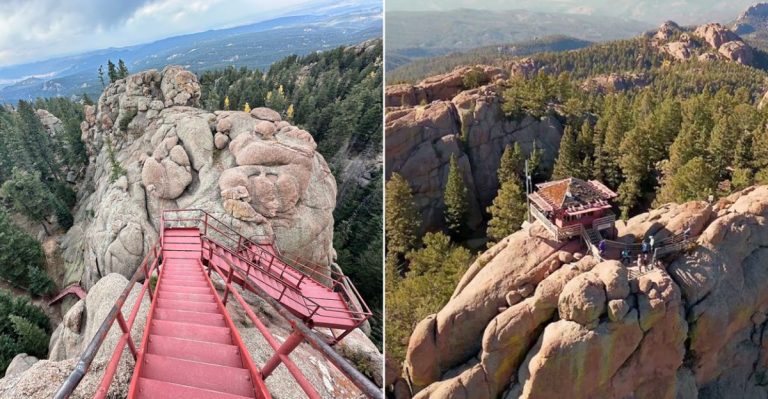 This Colorado Lookout Takes A Little Climb, But The View At The Top Is Worth Every Step
