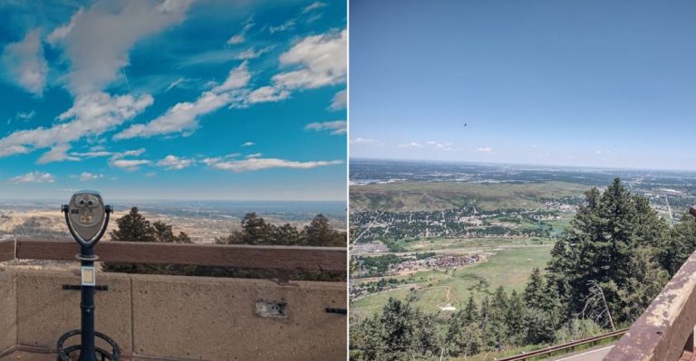 This Colorado Road Will Take You To A Historic Lookout That Feels Like The End Of The World