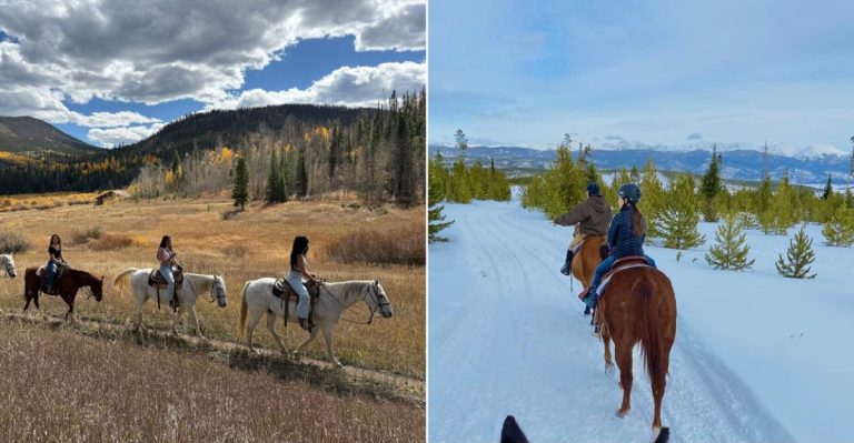 This Colorado Stable Lets You Ride Winter Trails, And You Should Go This March