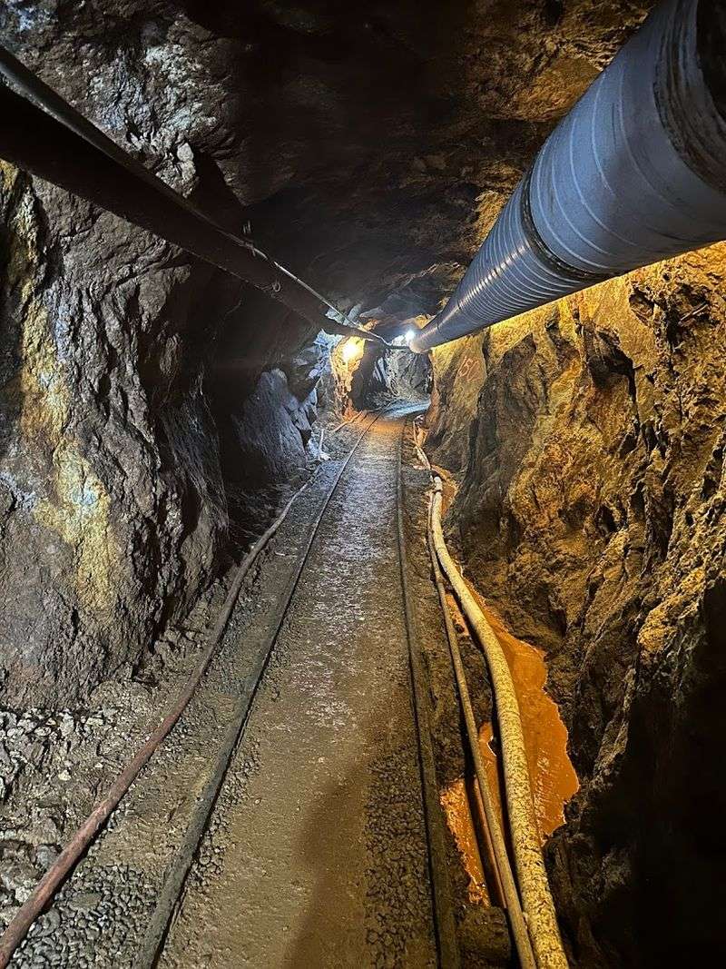 Going 1,000 Feet Underground Into A Real Working Mine