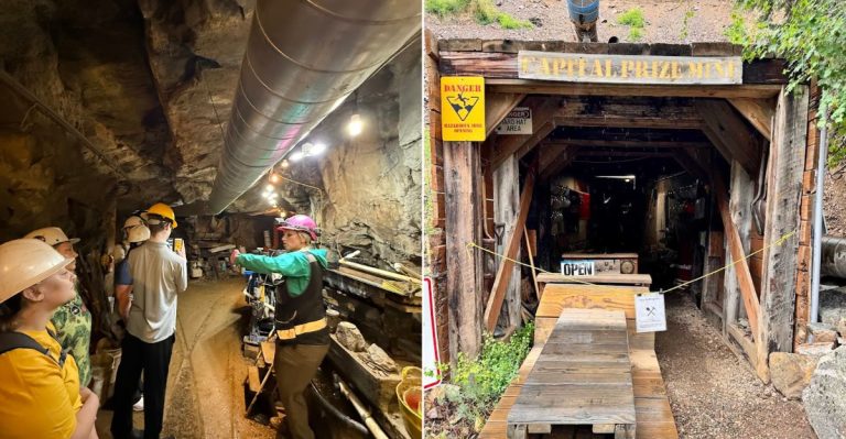 This Colorado Tour Will Take You 1,000 Feet Under The Earth And Into A Real Gold Mine