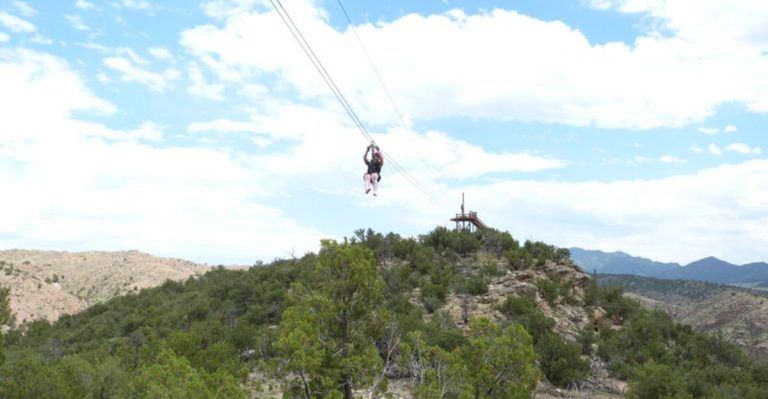 This Colorado Zipline Is The Closest You’ll Get To Flying Through The Mountains