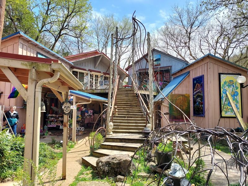 Hidden Ozark Hills Painted In Color