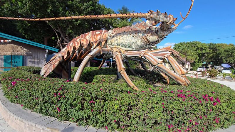 The Giant Lobster Sculpture Commands Attention