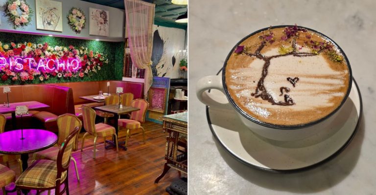 This Connecticut Café Serves A Pistachio Latte That Feels Like Dessert In A Cup