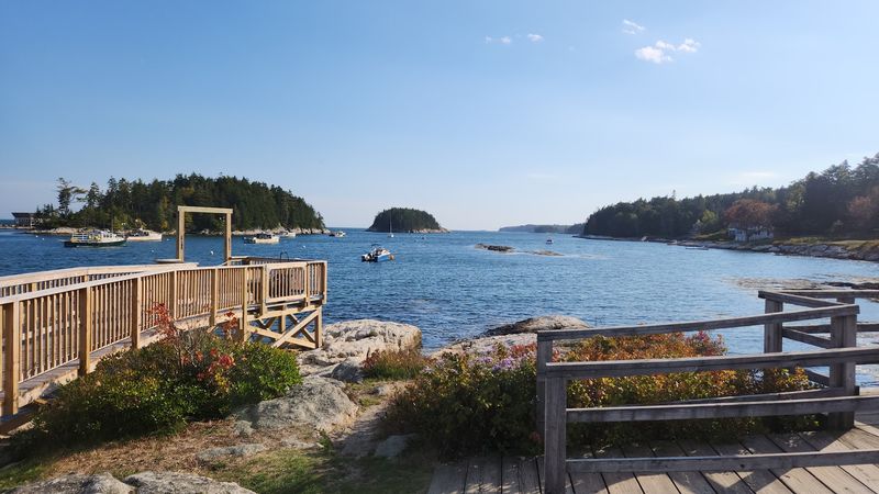 Dining Right On A Working Wharf
