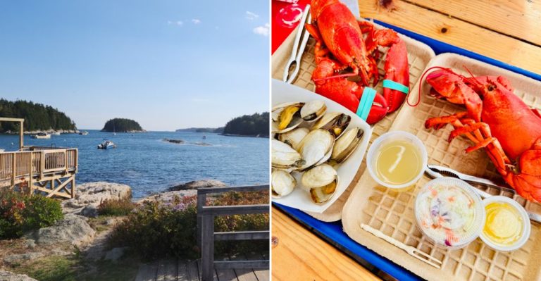 This Cozy Lobster Shack In Maine Has Views As Good As The Food