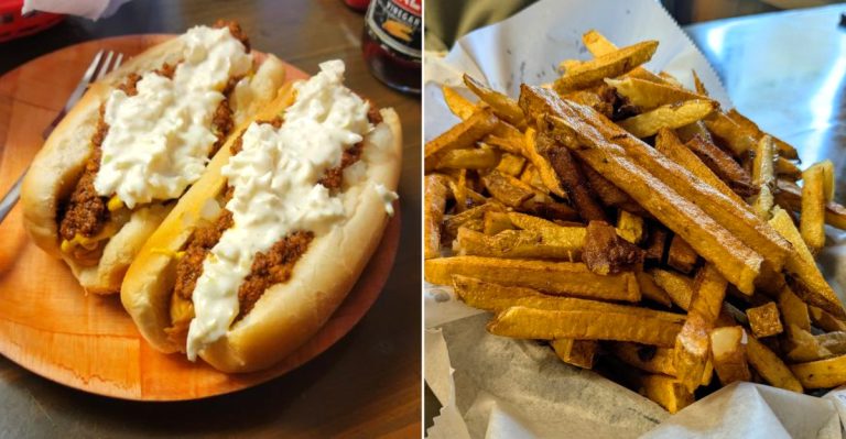 This Cozy Ohio Hole-In-The-Wall Serves Creative Hot Dogs And Fresh-Cut Fries