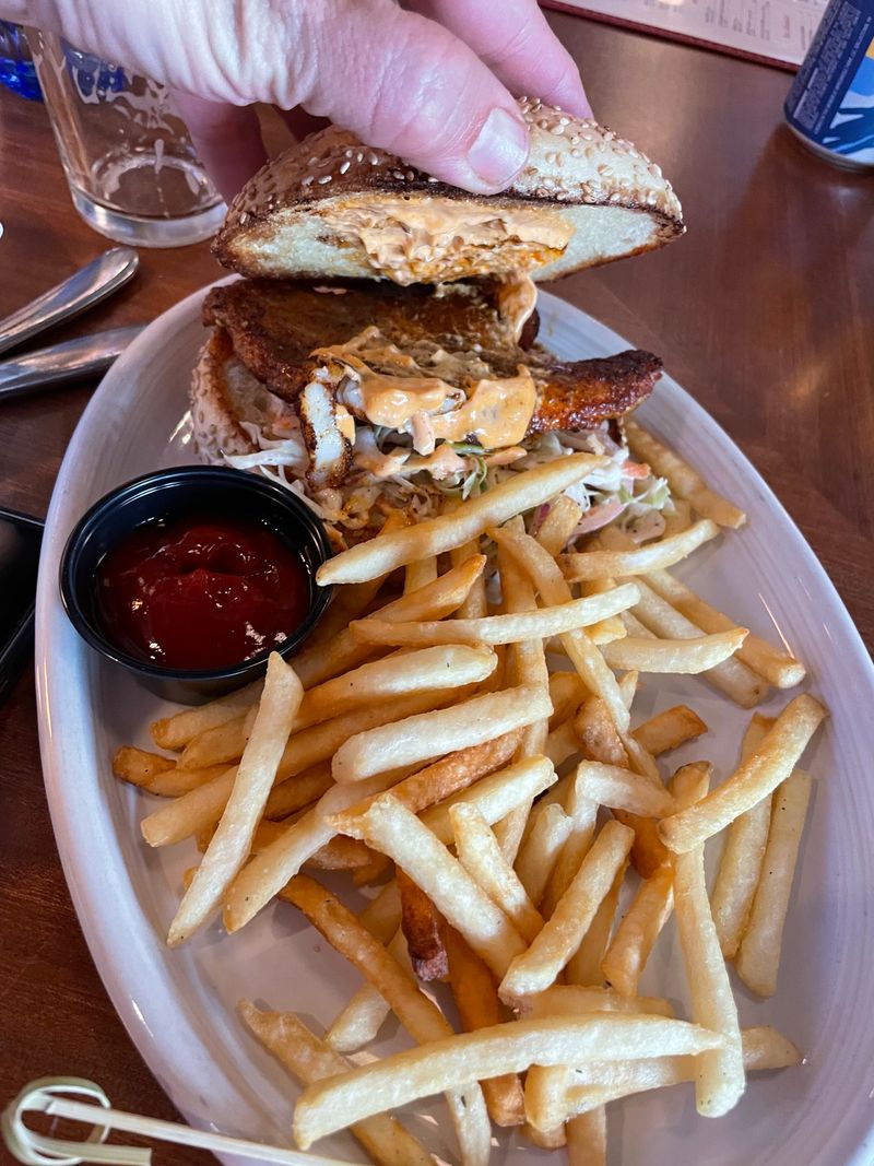 That Legendary Blackened Grouper Sandwich