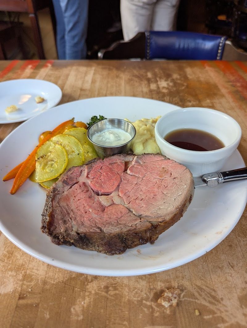 Quick Snapshot: The Prime Rib That Put Ship Tavern On The Map