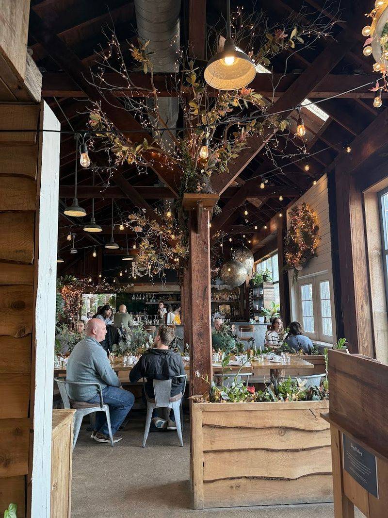 The Atmosphere Feels Like Eating Inside A Living Garden