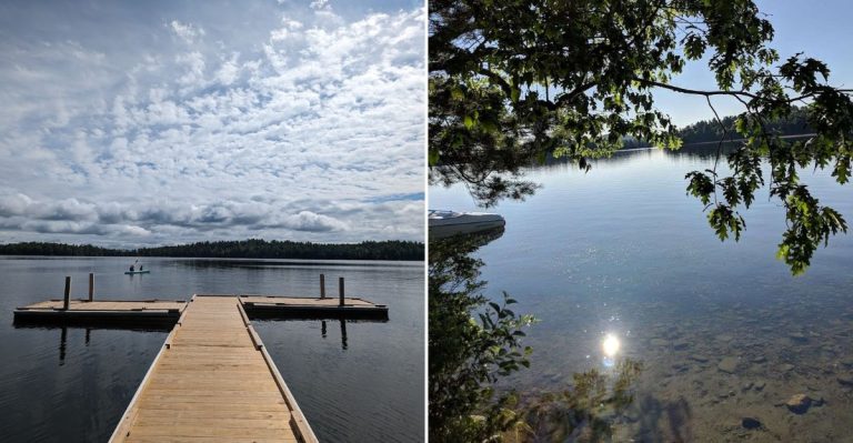 This Crystal Clear Maine Lake Is A Paradise For Nature Lovers
