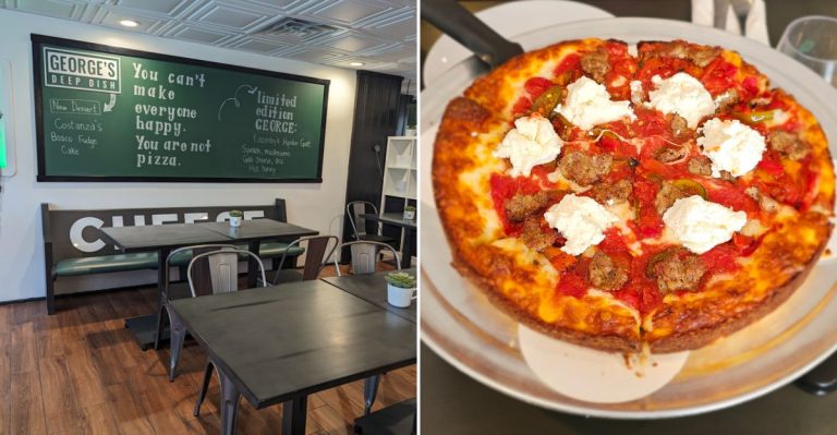 This Deep-Dish Pizza In Illinois Is So Famous, People Travel For It