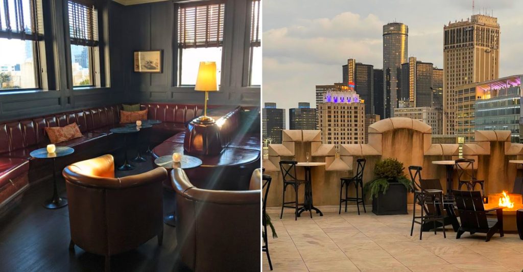 This Detroit, Michigan, Rooftop Bar Pairs Truffle Fries, Lamb Meatballs ...