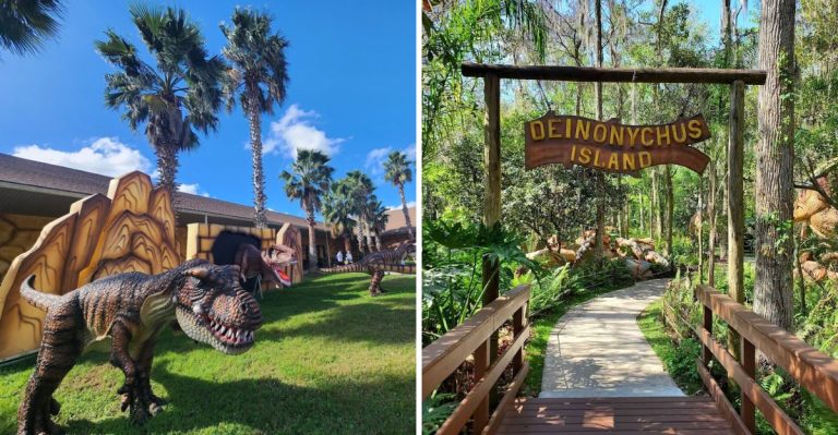 This Dinosaur-Themed Amusement Park In Florida Will Make You Feel Like A Kid Again