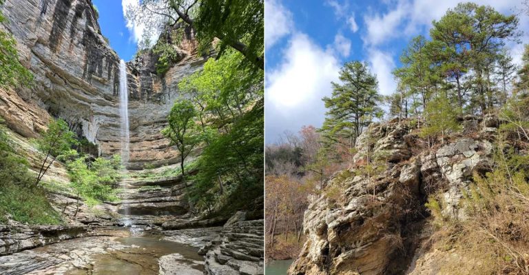 This Dreamy 209-Foot Waterfall In Arkansas Feels Like Pure Magic