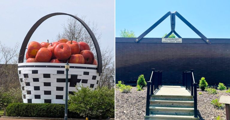 This Enormous Basket Is One Of Ohio’s Most Delightfully Odd Roadside Surprises
