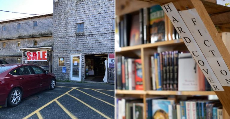 This Enormous Chicken Barn In Maine Conceals One Of The State’s Top Bookstores