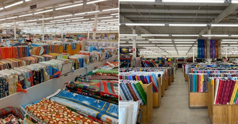 This Enormous Fabric Warehouse In Arkansas Is A Crafter’s Dream