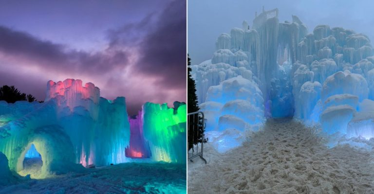 This Fairytale Ice Palace In A Colorado Forest Is Open To Walk Through