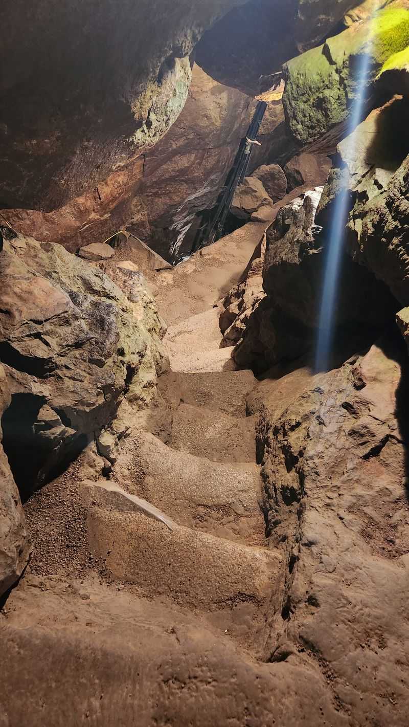 Finding The Entrance And Leaving Daylight Behind