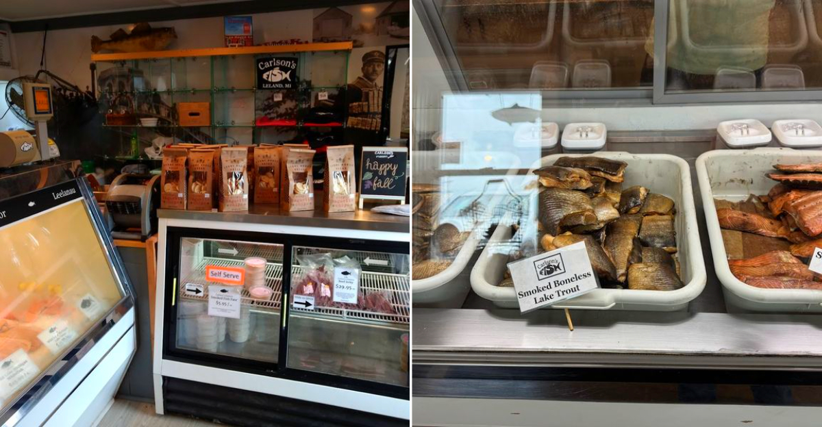 This Fifth-Generation Michigan Fishery Sells Smoked Whitefish And Fish Sausage In Historic Fishtown