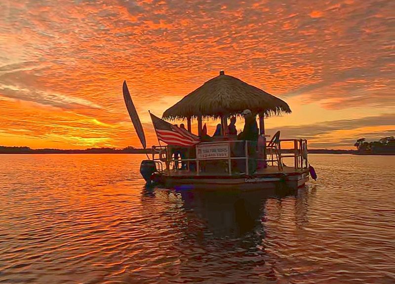 A Floating Tiki Bar That Feels Like A Party On The Water